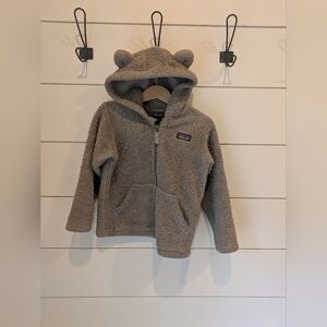 Patagonia Tan Furry Friends Coat, 4T